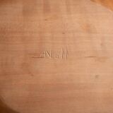 Alexandre Noll. Organically shaped sculpted bowl. 1940s/50s