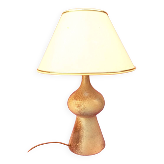 Lampe vintage ceramique poterie de dieulefit