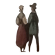 Pair of oil painting on wood