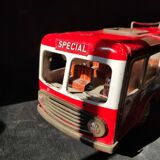 Joustra autocar bus setra transeurope toy old tole engine friction 39cm