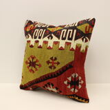 45x45 cm kilim cushion,vintage cushion cover