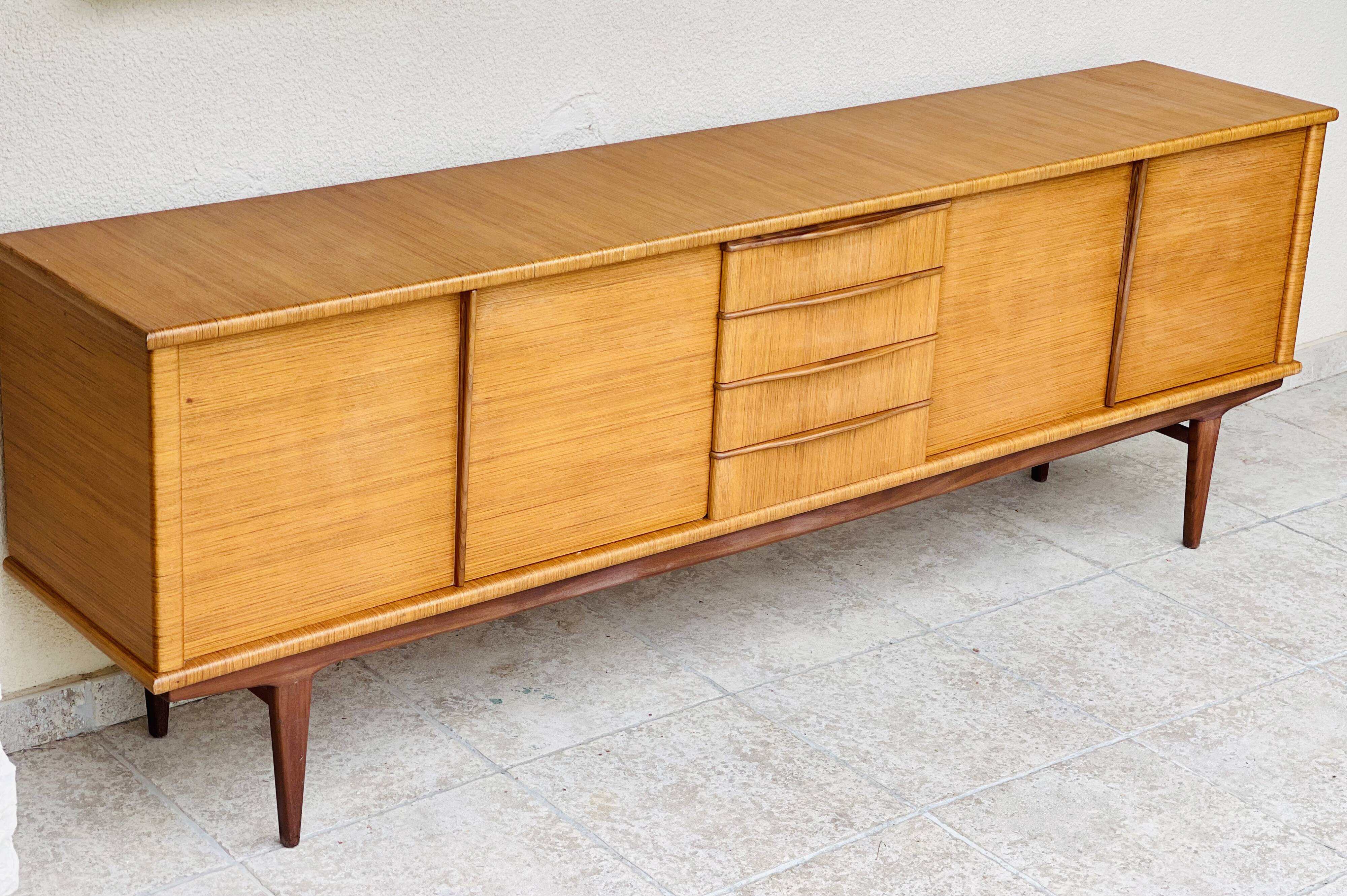Scandinavian teak sideboard