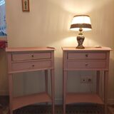 Pretty Pair of bedside tables style Louis XVl