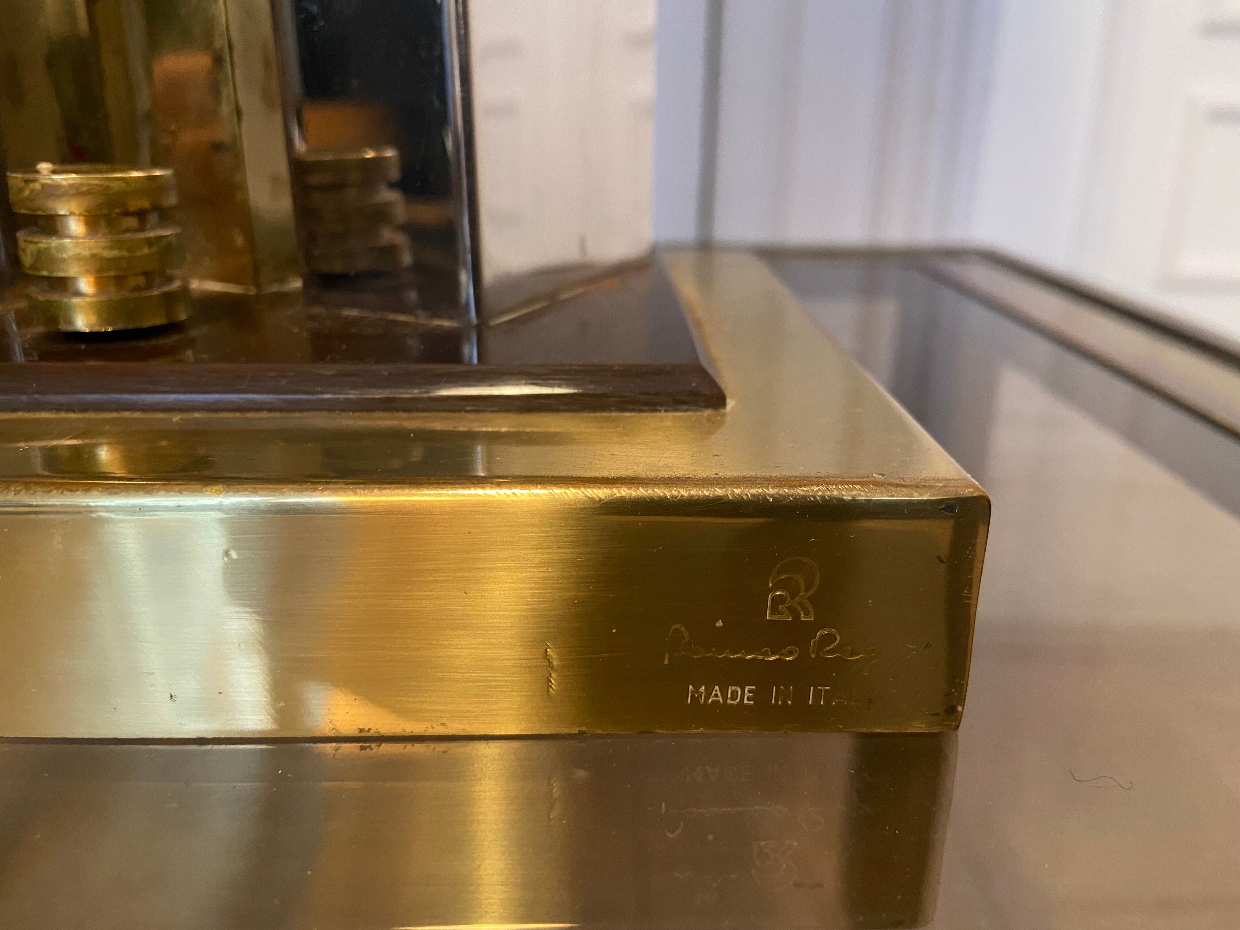 Pair of Romeo Rega lamps, signed