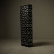 Large Italian brutalist floor lamp 1970s