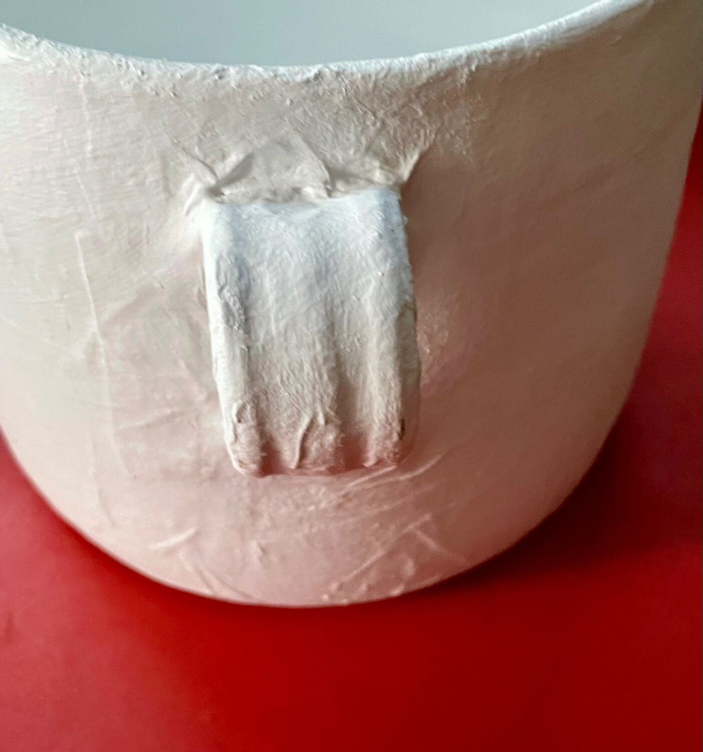 Paper mache vase or pot