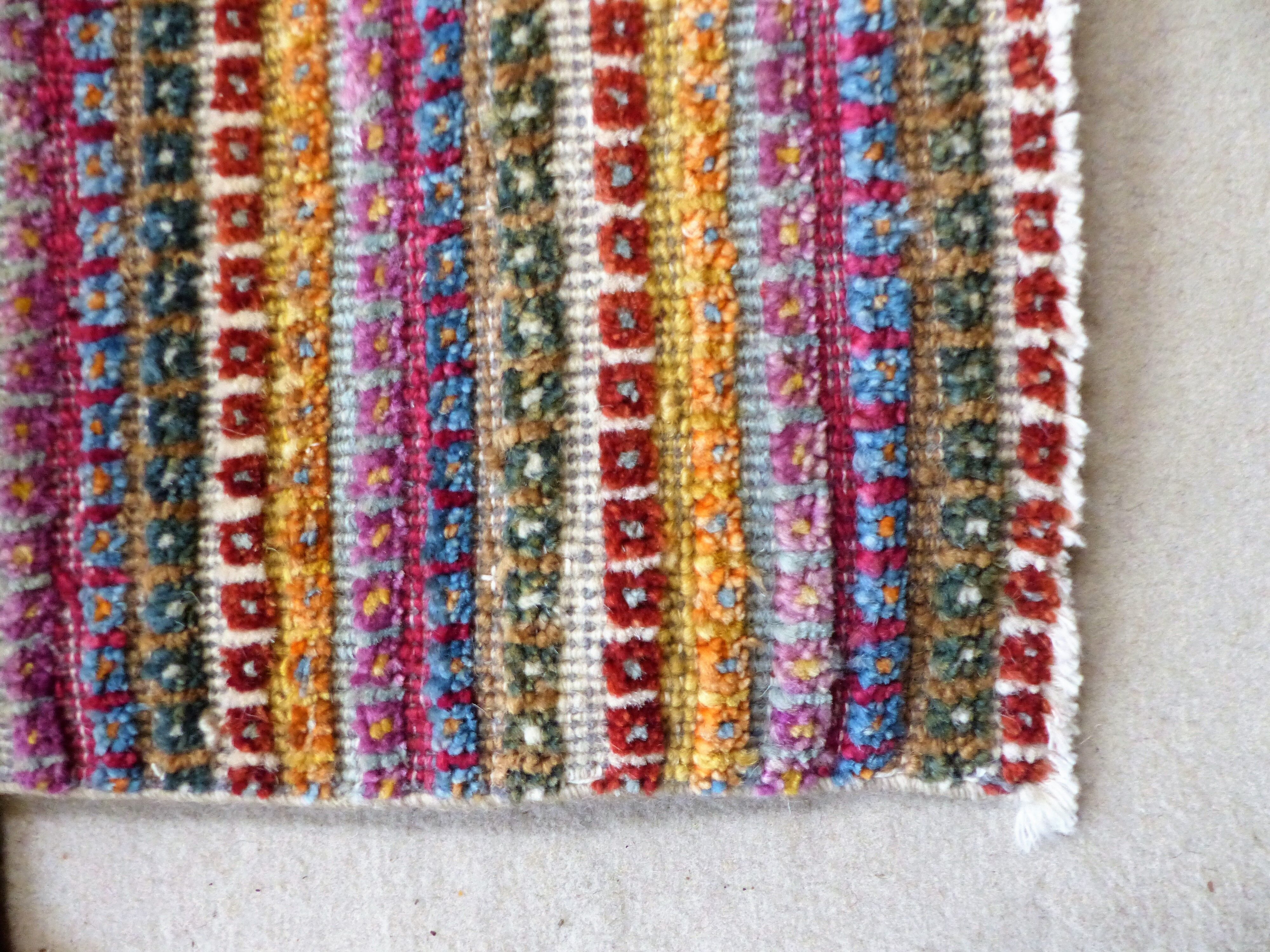 Multicolor tribal Gabeh 243 x 301 cm