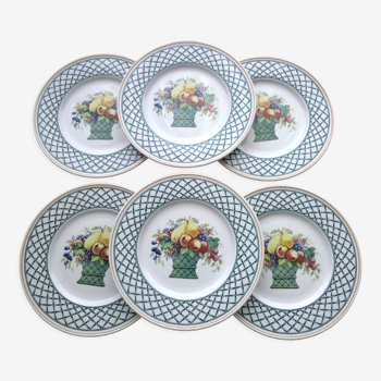 Set de 6 assiettes à dessert Villeroy Boch Modèle Basket