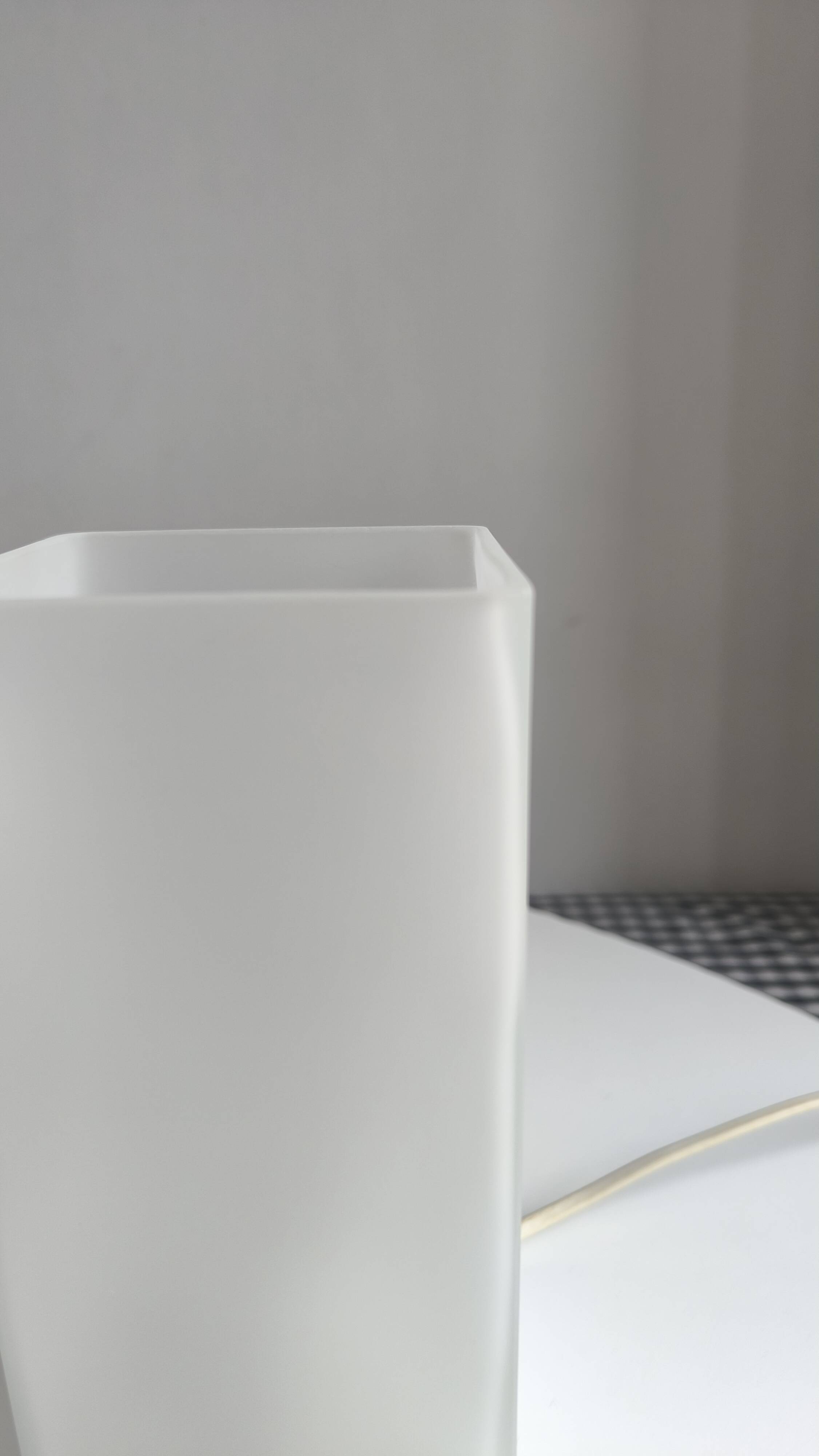 Ikea frosted glass lamp 1990