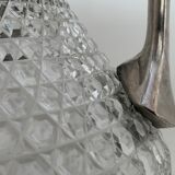 Carafe ancienne en cristal ciselé Kirby Beard