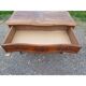 19th century walnut chest of drawers with 3 drawers
