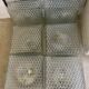 Glass ceiling light 23x23
