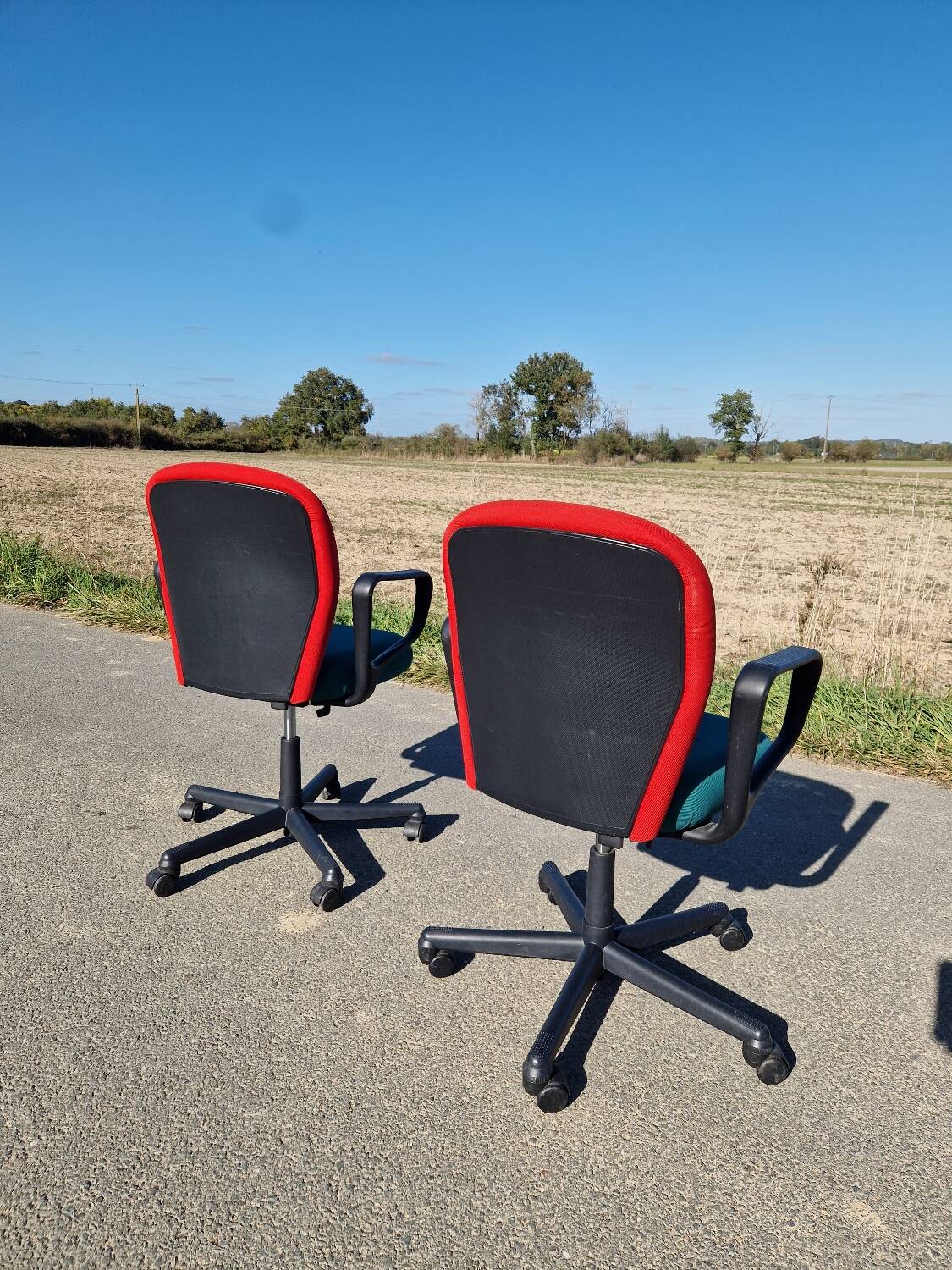 Set of 2 ergonomic office chairs from Vitra