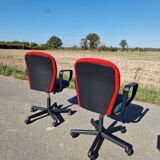 Set of 2 ergonomic office chairs from Vitra