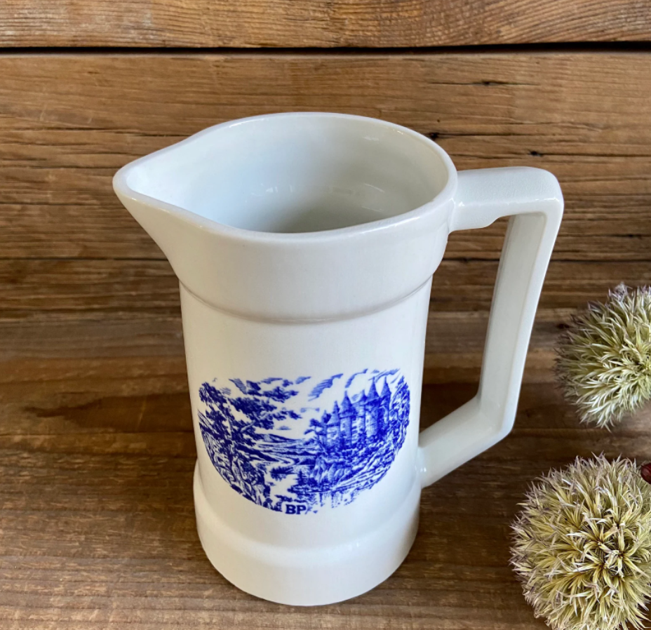 Pichet Sarreguemines BP vintage