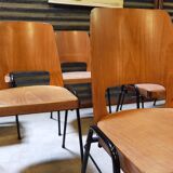 Set of 6 stackable chairs Baumann Manhattan