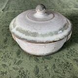 Enameled stoneware box
