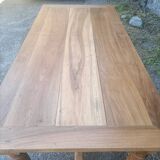 Solid walnut table