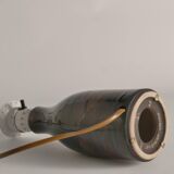 Brown Stoneware Table Lamp by Carl-Harry Stålhane, Designhuset, Sweden 1960s