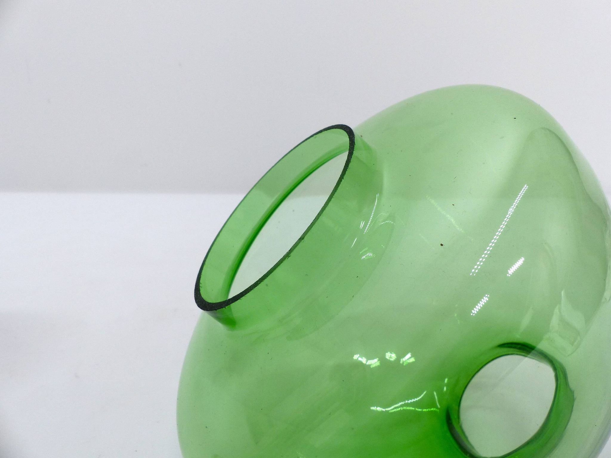 Scandinavian candle holder Hans-Agne Jakobsson Claudia green L10232 1960