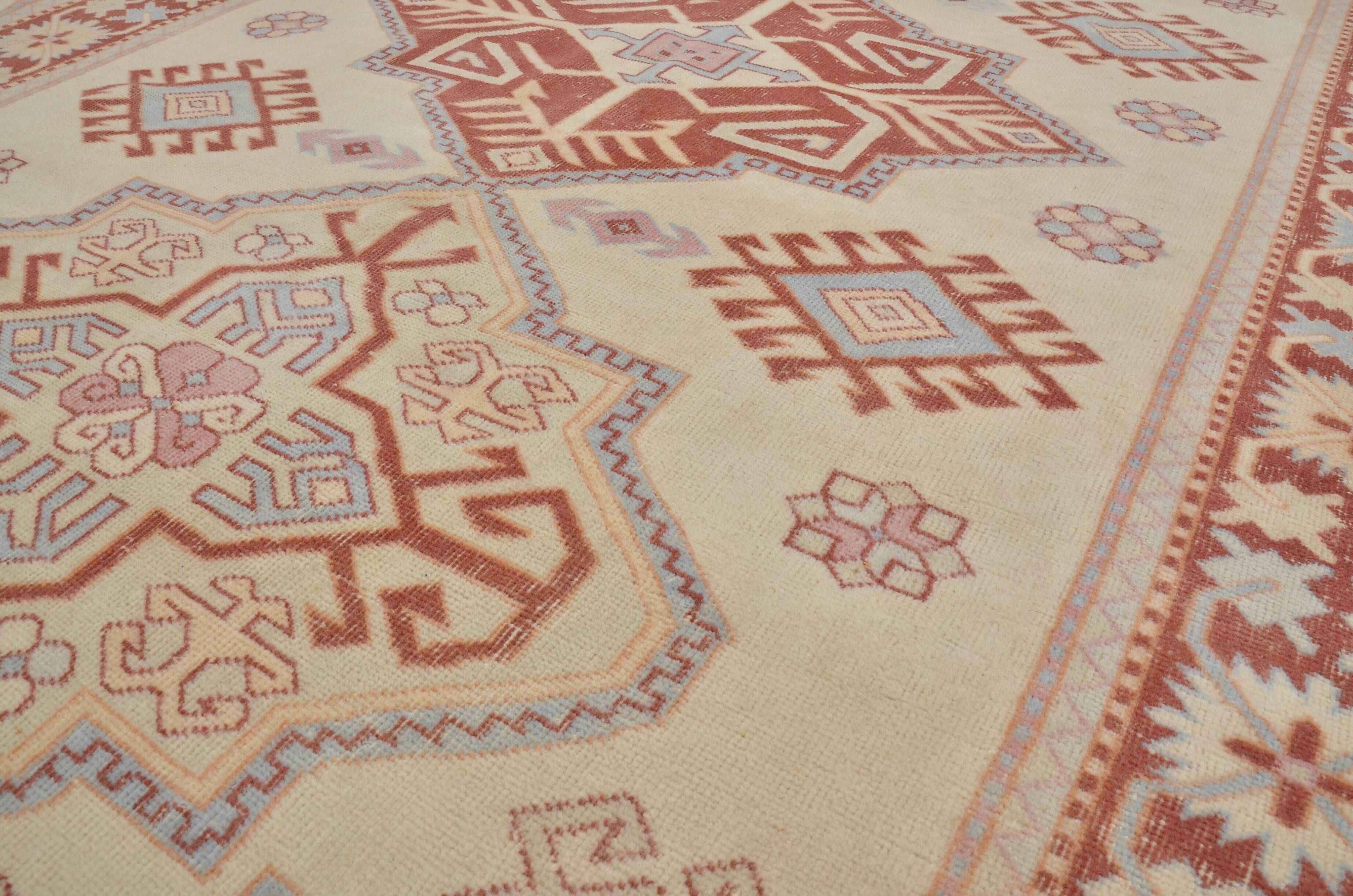 Vintage Turkish Big size Oushak Rug sku2381