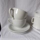 Coffee maker or teapot lunch service Apilco in earthenware with its filters