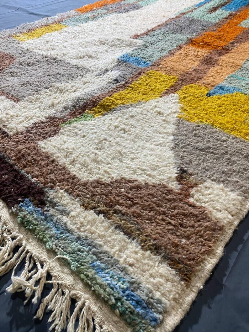 Beni Ourain rug in wool 150/250cm
