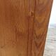 Double curtain cabinet