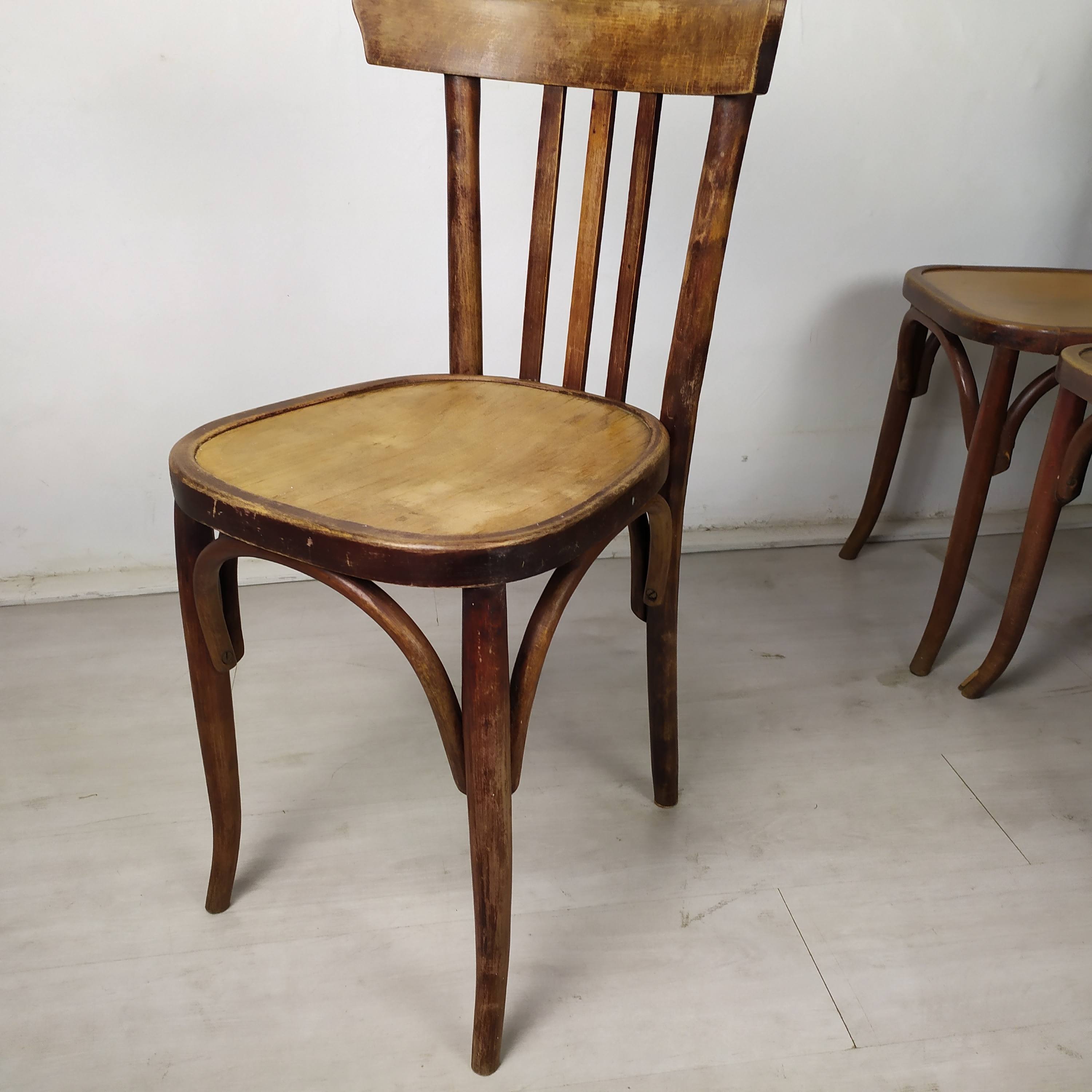 Lot de 12 chaises bistrot