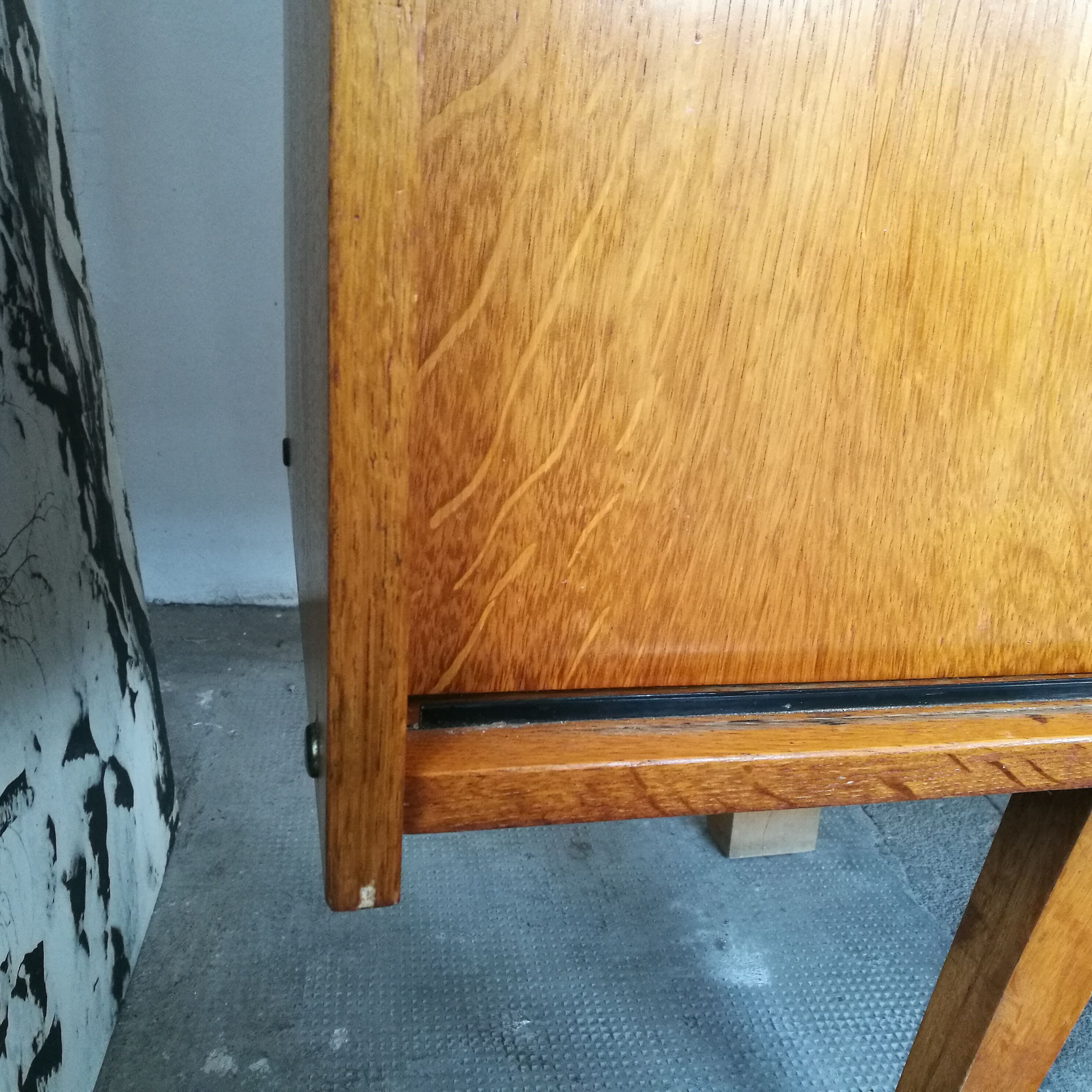 Vintage oak enfilade