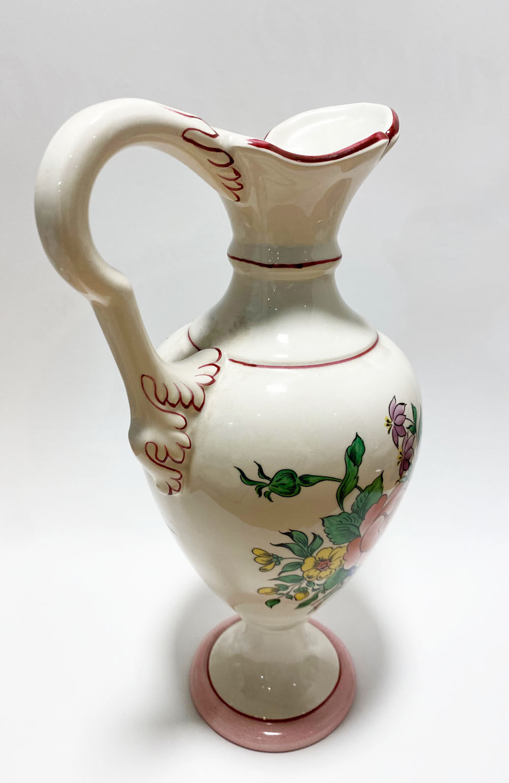 High jug. Faience of Lunéville