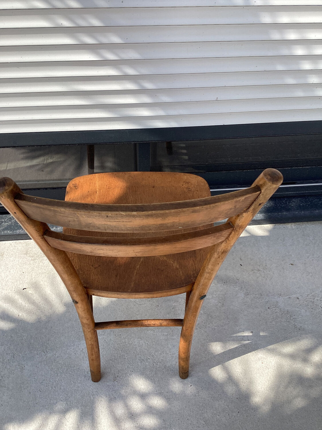 Chaise bois vintage