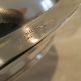 Superb silver-plated sauce boat by Christofle Malmaison, Aigle Empire