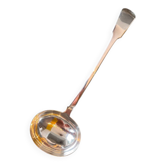 Solid silver soup ladle from Edinburgh, Scotland - 1828