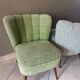 Pair of cocktail armchairs