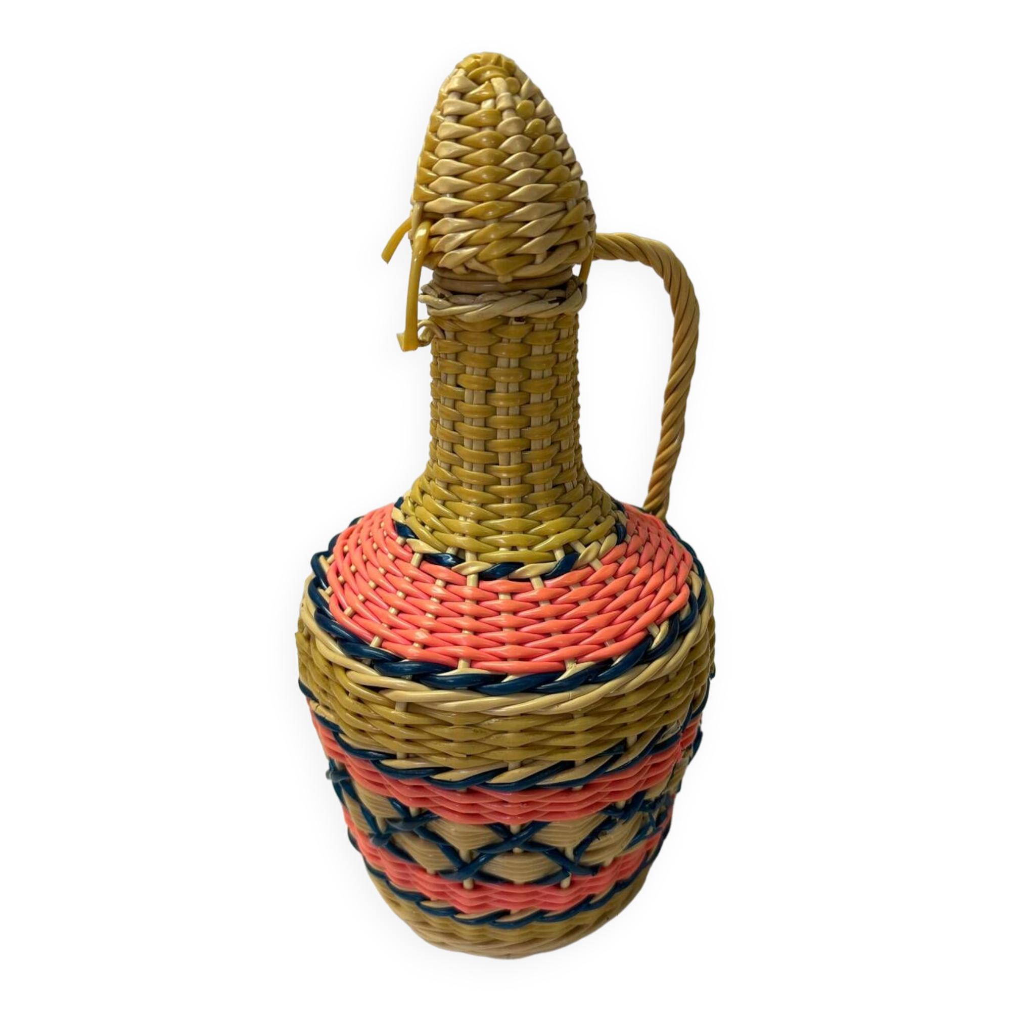 Carafe scoubidou vintage