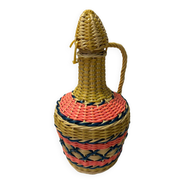 Carafe scoubidou vintage