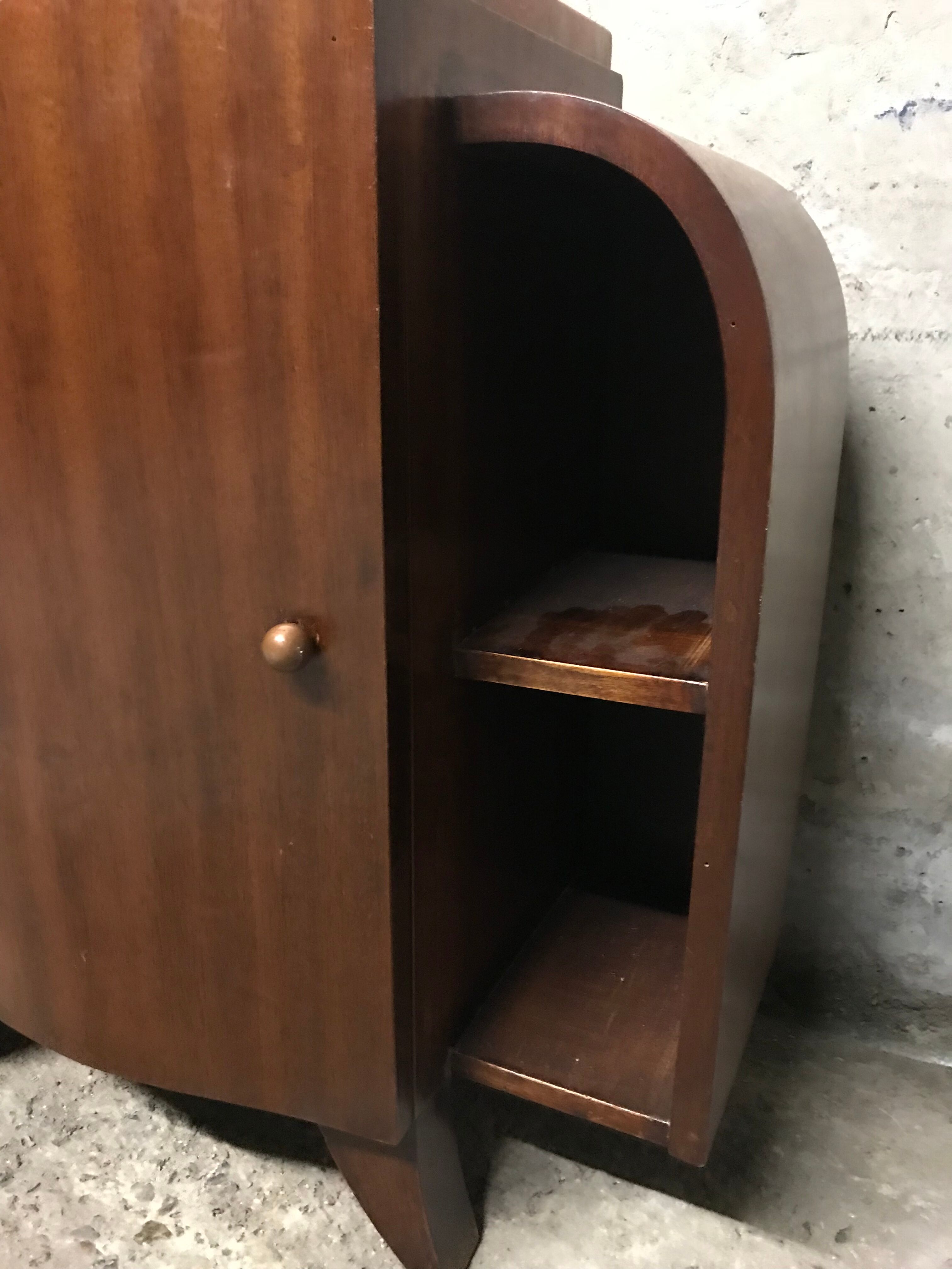 Art deco bedside table