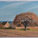 Claude PALLOT (1901-1987) "The hamlet" oil on panel signed