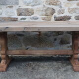 Wooden monastery table XIX