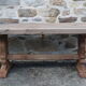 Wooden monastery table XIX