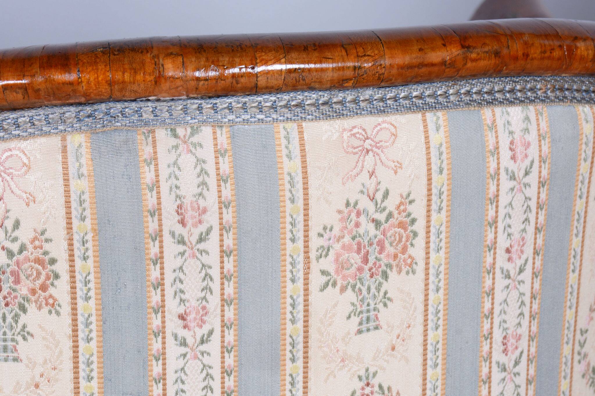 Ensemble de sièges en bouleau Biedermeier restauré, polonais ravivé, Vienne, Autriche, années 1830