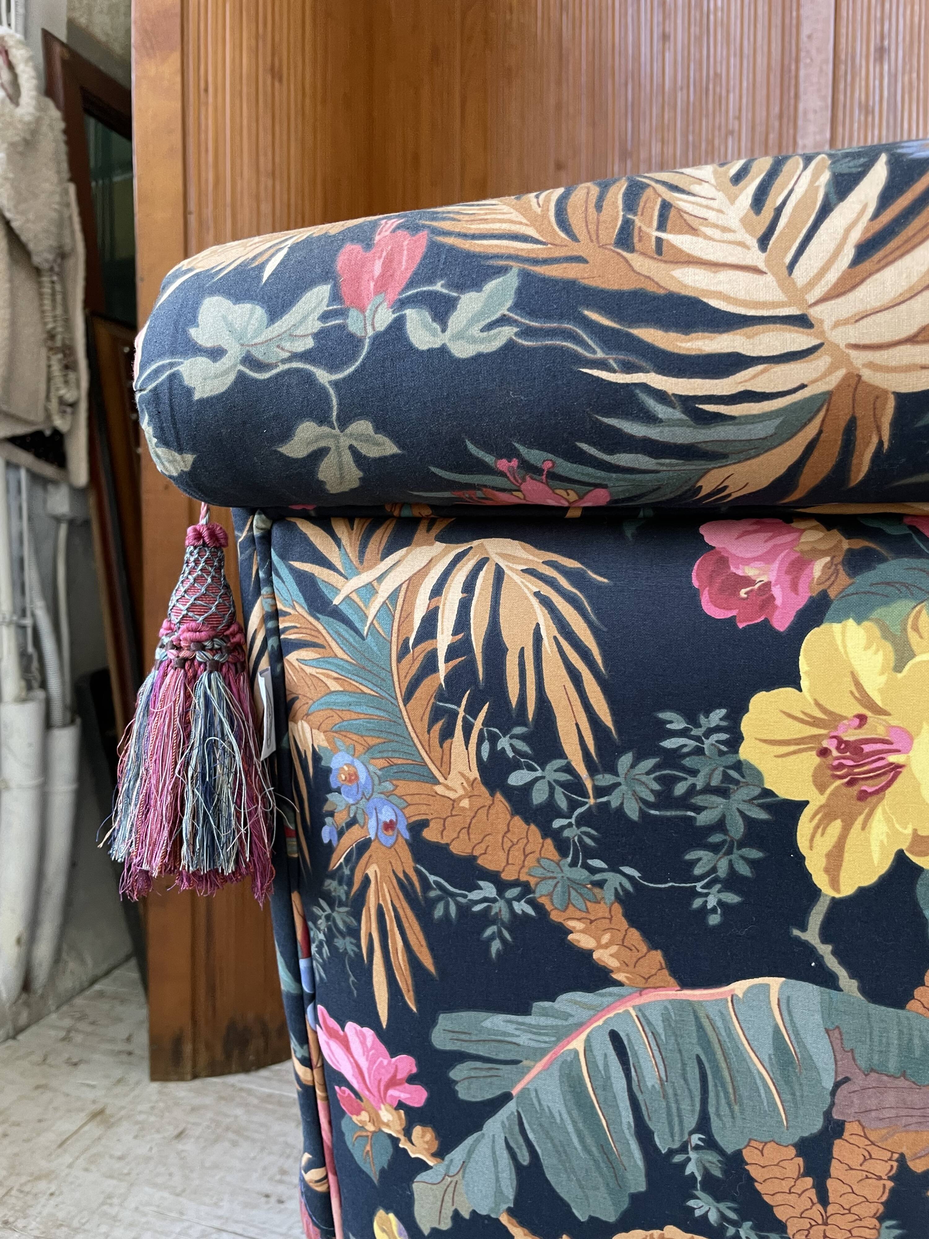 Jean Roche floral sofa