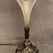 Vase bouquet cone cut crystal Baccarat Saint Louis late nineteenth early twentieth