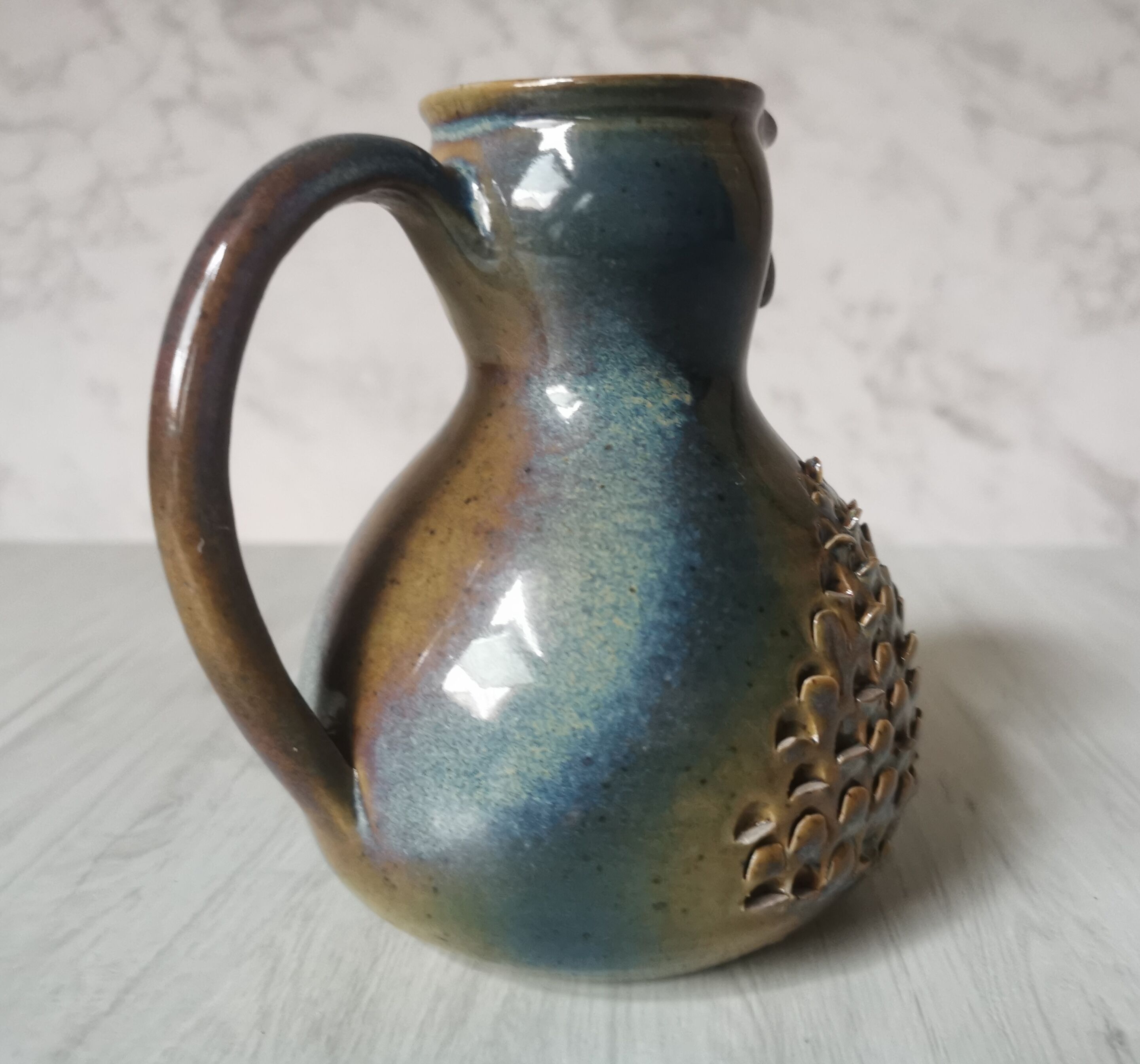 Zoomorphic pitcher owl