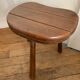 Brutalist tripode tabouret