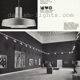 Pendant light "Top II" by Eva and Nils Koppel for Lyfa. Denmark 1970s