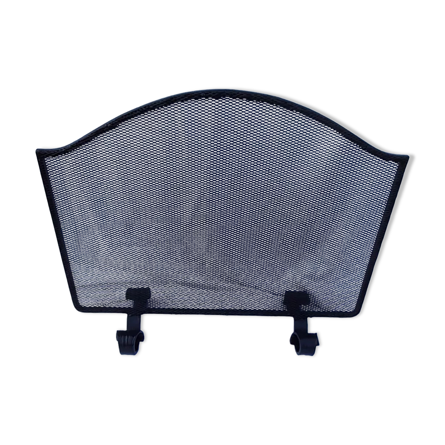 Black wire mesh iron screen