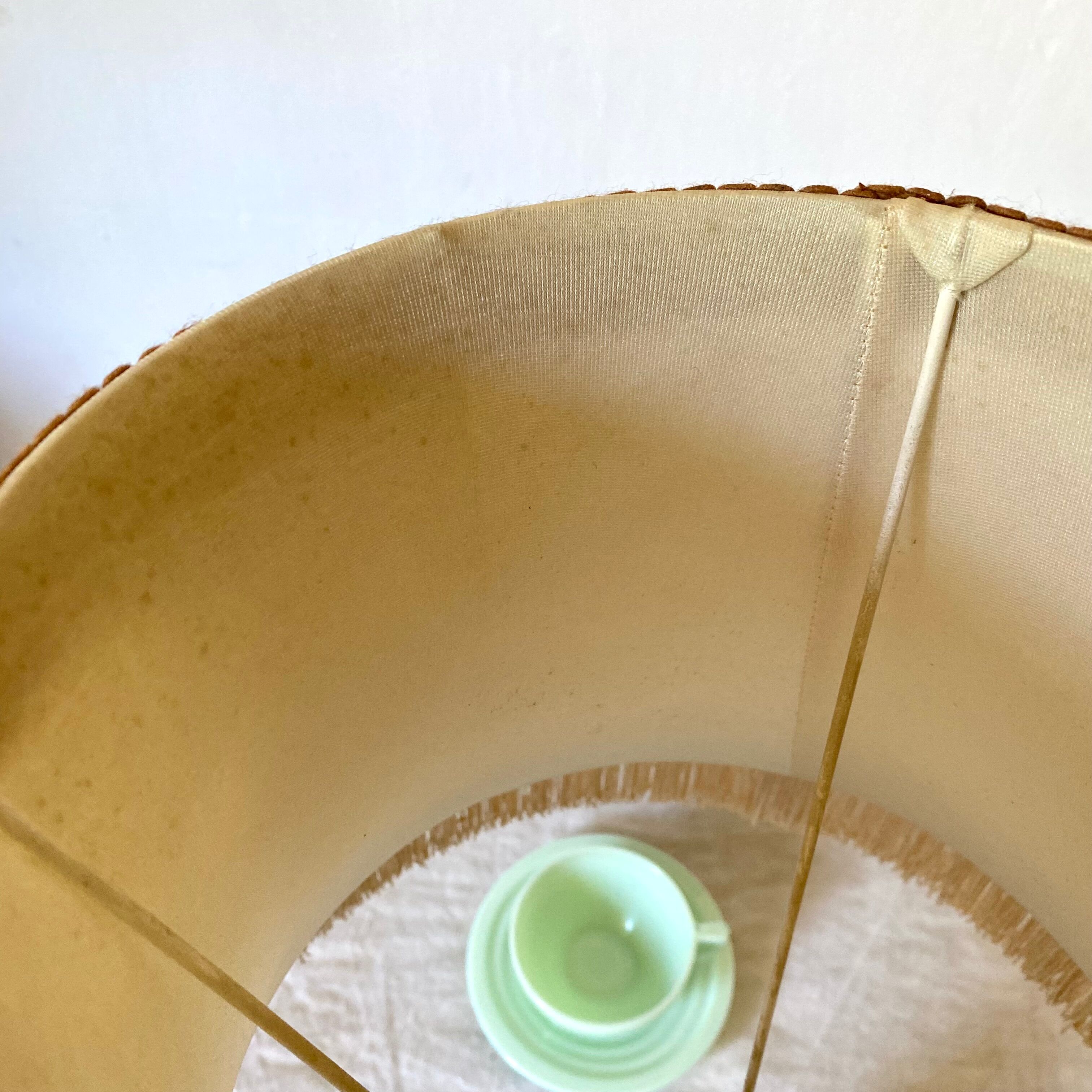 Vintage opaline lamp