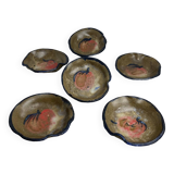 Ceramic dessert bowls